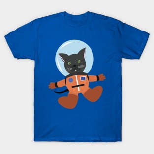 Cat in space suit T-Shirt